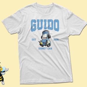 Guido Disney Cars, EST 2006, Party, Matching Shirts, Cars Movie Gift, Birthday Gift for Disney Fan, Disneyland Trip, Family Shirt,