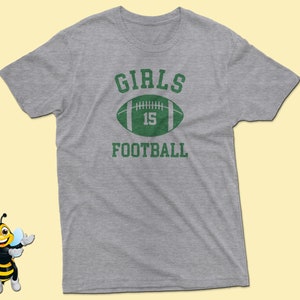 Green Girls Football T-Shirt, TV Show Inspired Shirt, Rachel Shirt, Friends Merch T-Shirts, That Girl T-Shirt, Adults and Kids Sizes