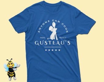 Remy Ratatouille shirt, Anyone can cook, Gusteau's Culinary Institute, Mouse Chef, Little Chef