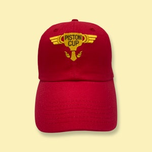 Cars Movie Piston Cup Embroidered Hat - Adult & Youth Cap