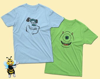 Sullivan and Mike Shirts, Monster Inc Shirts, Monsters University Shirts, Best Friends, Birthday Shirts, Disney Trip Shirt, Adult Kid Sizes