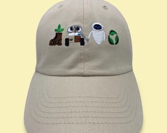 Gorra bordada de Wall-E: logotipo de la planta de Duty Boots, gorra de béisbol ajustable