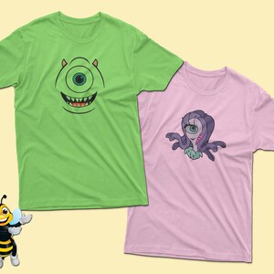 Monsters University Matching Shirts: Mike & Celia, Family Trip Tees
