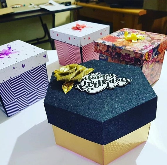 Chocolate Explosion Box Etsy