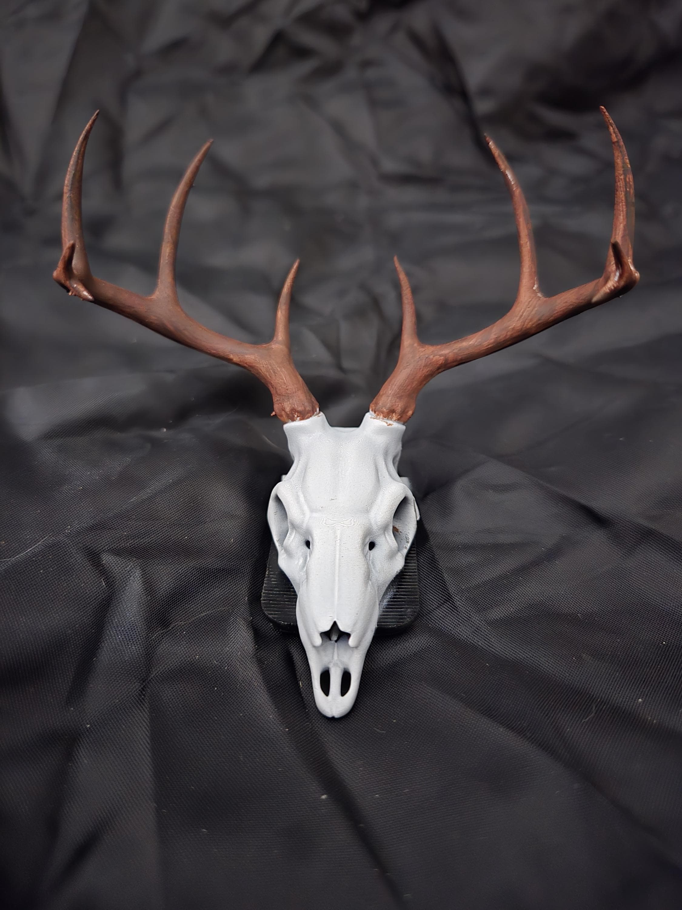 Resin Deer Skull Hat Rack: 3D Printed Cowboy Hat Holder - Etsy