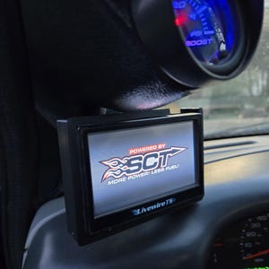 SCT Livewire TS Pod Mount Adapter | Custom Dash Mount for 2-1/16” Gauge Pods – Lone Star Maker Co