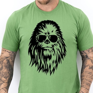 Chewbacca Disney Shirt, Star Wars Shirt, Disney Family Shirt, Galaxy Edge Shirt, Chewbacca With Sunglasses Shirt, Disneyworld, Disneyland
