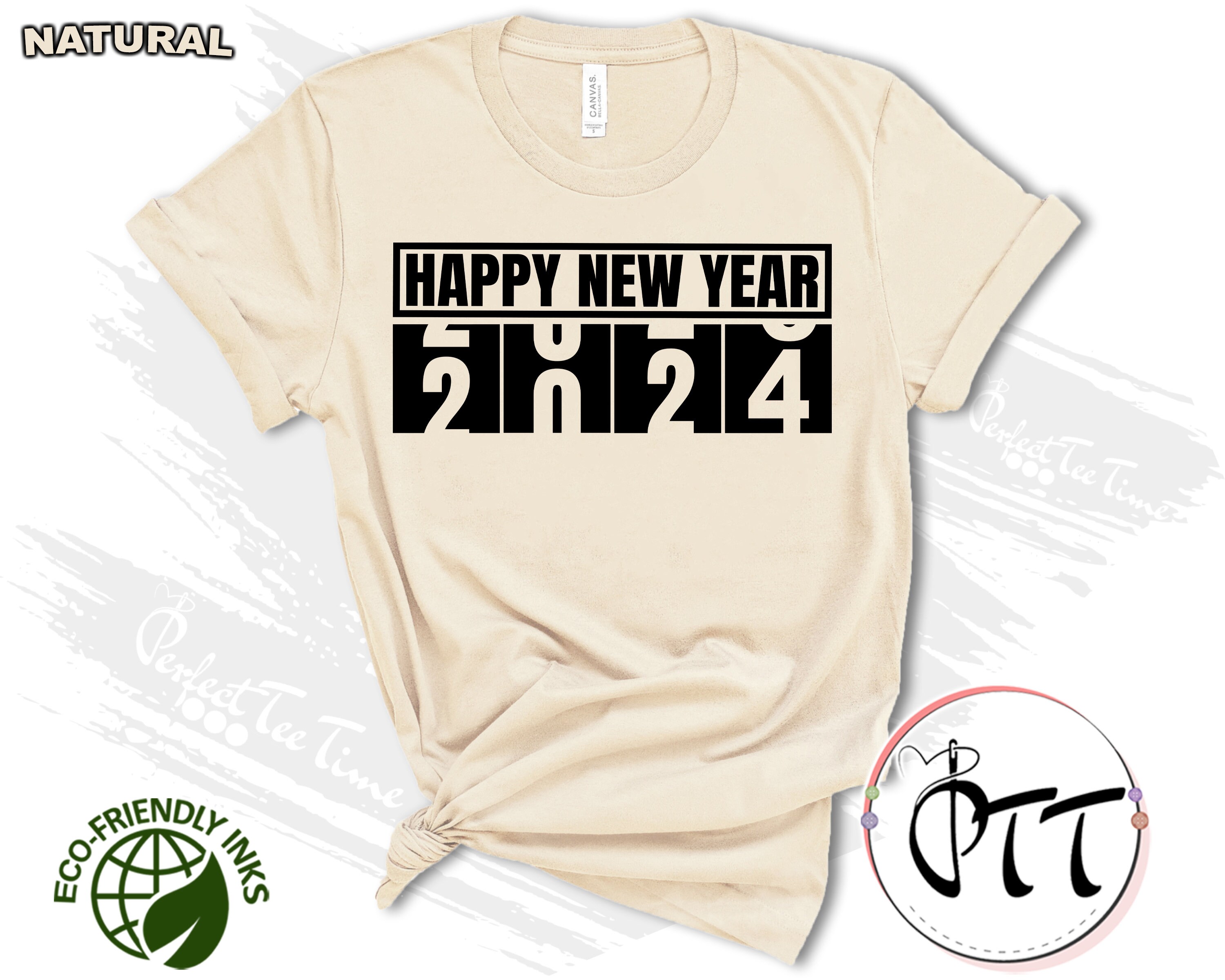 Camisas de Ano Nuevo Feliz Ano Nuevo 2024 Camisetas para mujeres hombres y ninos Camisa de Nochevieja 2024 Feliz Ano Nuevo Etsy Mexico