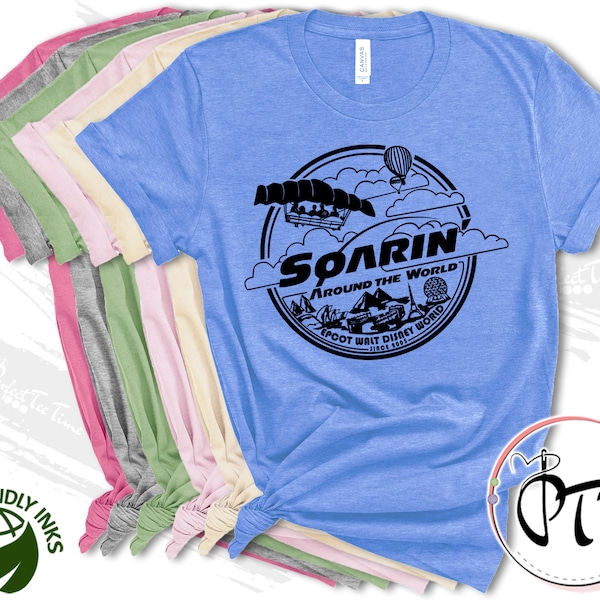 Disneyworld Shirts, Family Shirts, Epcot Shirt, Disney Shirts, Disney World Matching Tees, Soarin Around The World