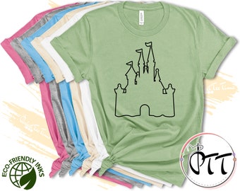 Disney Castle Shirt, Disneyworld Family Shirts, Disneyland Shirts, Disney Matching Family Shirts, Disney World Trip Vacation Tees