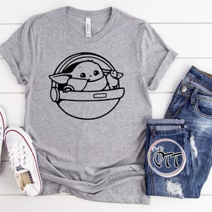 Baby Yoda Shirts, Star Wars Shirts, Disney Shirt, Disneyland Family Shirts, Disneyworld Vacation shirt