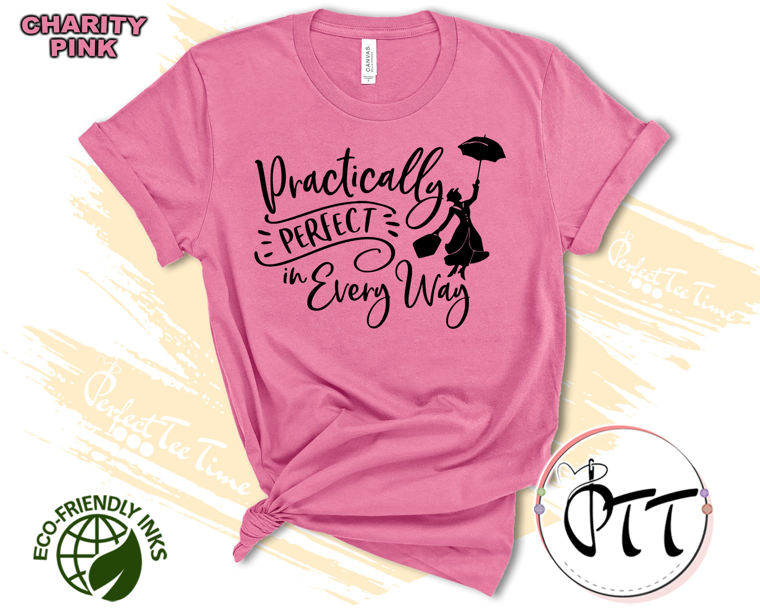 (メリー・ポピンズ) Mary Poppins オフィシャル商品 レディース Practically Perfect In Every Way トレーナー 長袖 トップス Practically Perfect in Every Way Mary Poppins Shirt, Disney