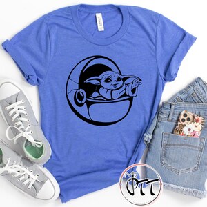 Baby Yoda Shirt, Star Wars Shirt, Disney Shirt, Disneyworld Family Shirt, Disneyland Shirt image 3
