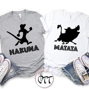 Hakuna Matata Couple Shirt, Animal Kingdom Disney Shirt, Don't Worry Couple Shirt, Lion King Shirt, Family Vacation Disney Shirts, Disney