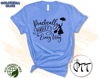 Practically Perfect in Every Way Mary Poppins Shirt, Disney