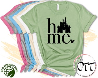 Disney Home Shirt, Disney Castle Shirt, Disneyland Shirts, Disney Family Shirts, Disney Shirts, Disney Vacation Shirt, Epcot Shirt