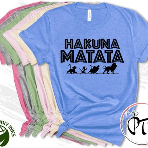Hakuna Matata Shirt, Disney Shirt, Lion King Shirt, Animal Kingdom Tee, Disney Matching Shirts