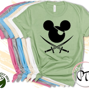Pirate Shirt, Disney Cruise Family Vacation Shirts, Mickey Pirate Tee, Matching tees, Disney Cruise Shirt