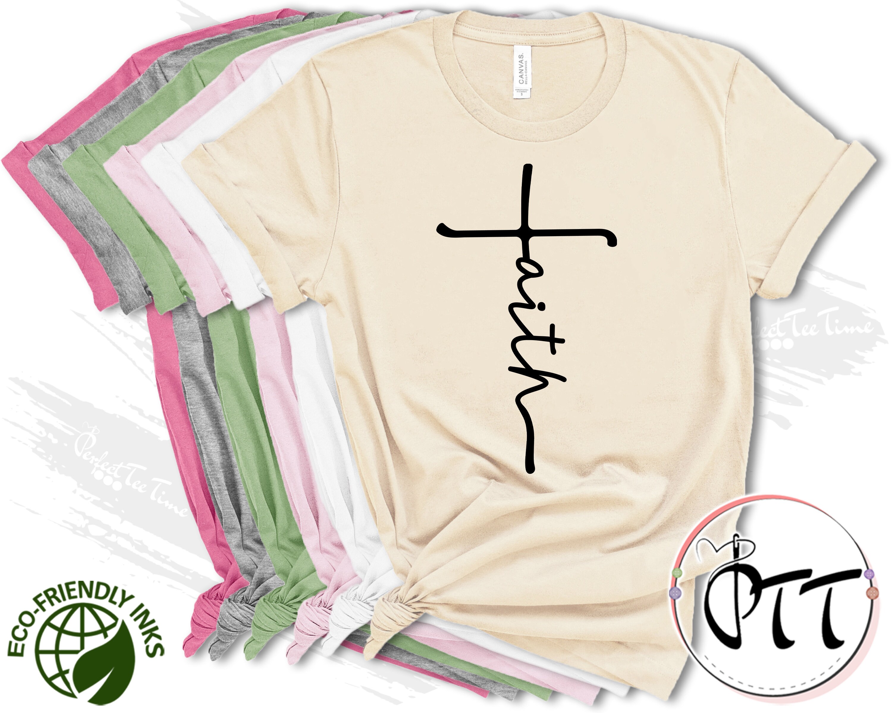 Faith Shirt Christian Shirt Faith T Shirt Vertical Cross | Etsy