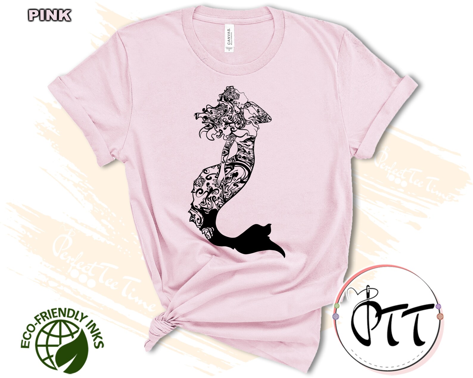 Mermaid Graphic Shirt Cute Mermaid Womens Tshirt Little Etsy