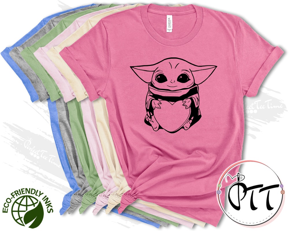 Baby Yoda Shirt, Star Wars Shirt, Disney Shirt, Mandalorian Shirt, Galaxy Edge Shirt, Disneyland Shirt, Disneyworld Shirt Bespoketshirt
