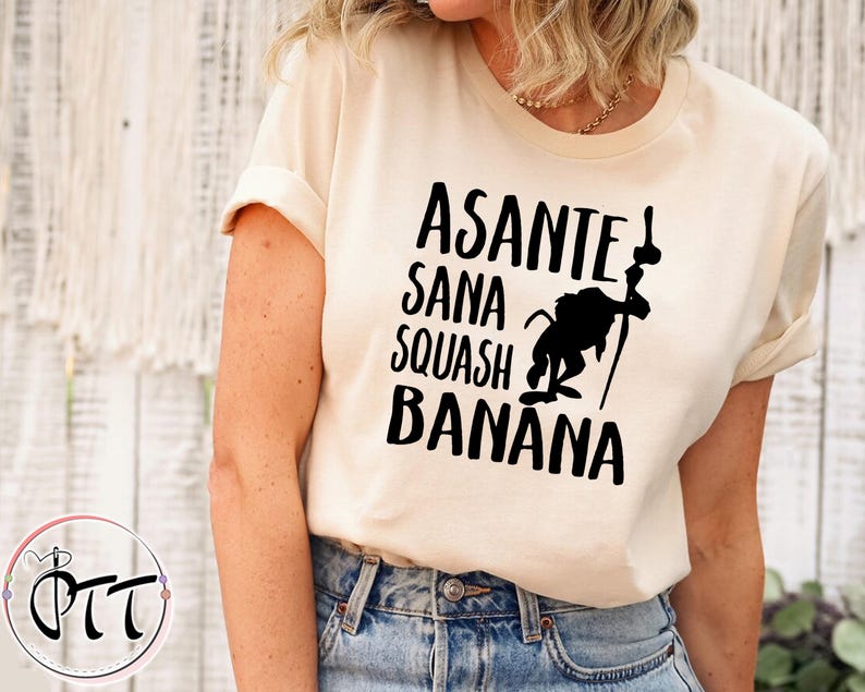 Rafiki Asante Sana Squash Bana Shirt, The Lion King Tees, Disneyland Disney World T-Shirt, Disney Vacation Tee, Simba, Animal Kingdom