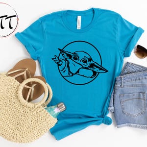 Baby Yoda Shirt, Disney Shirt, Yoda Shirt, Disneyworld Family Shirt, Mandalorian Shirt, Disneyland Shirt For Men Women And Kids