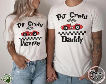 Car Race 2nd Birthday Shirt, Two Fast Pit Crew Birthday Shirt,  Two Fast 2nd Birthday, Family Second Bday Party Outfits, Birthday Boy Shirt