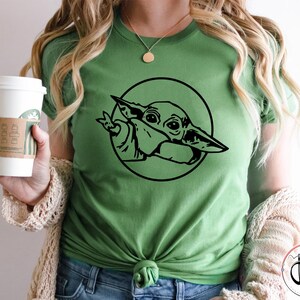 Baby Yoda Shirt, Disney Shirt, Yoda Shirt, Disneyworld Family Shirt, Mandalorian Shirt, Disneyland Shirt For Men Women And Kids