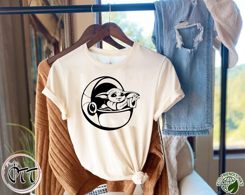 Baby Yoda Shirt, Star Wars Shirt, Disney Shirt, Disneyworld Family Shirt, Disneyland Shirt image 2