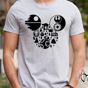 Star Wars Family Shirt, Mickey Death Star Shirt, Disneyworld Family Shirts, Disneyland Shirt, Disney Vacation Shirt