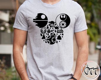 Star Wars Family Shirt, Mickey Death Star Shirt, Disneyworld Family Shirts, Disneyland Shirt, Disney Vacation Shirt