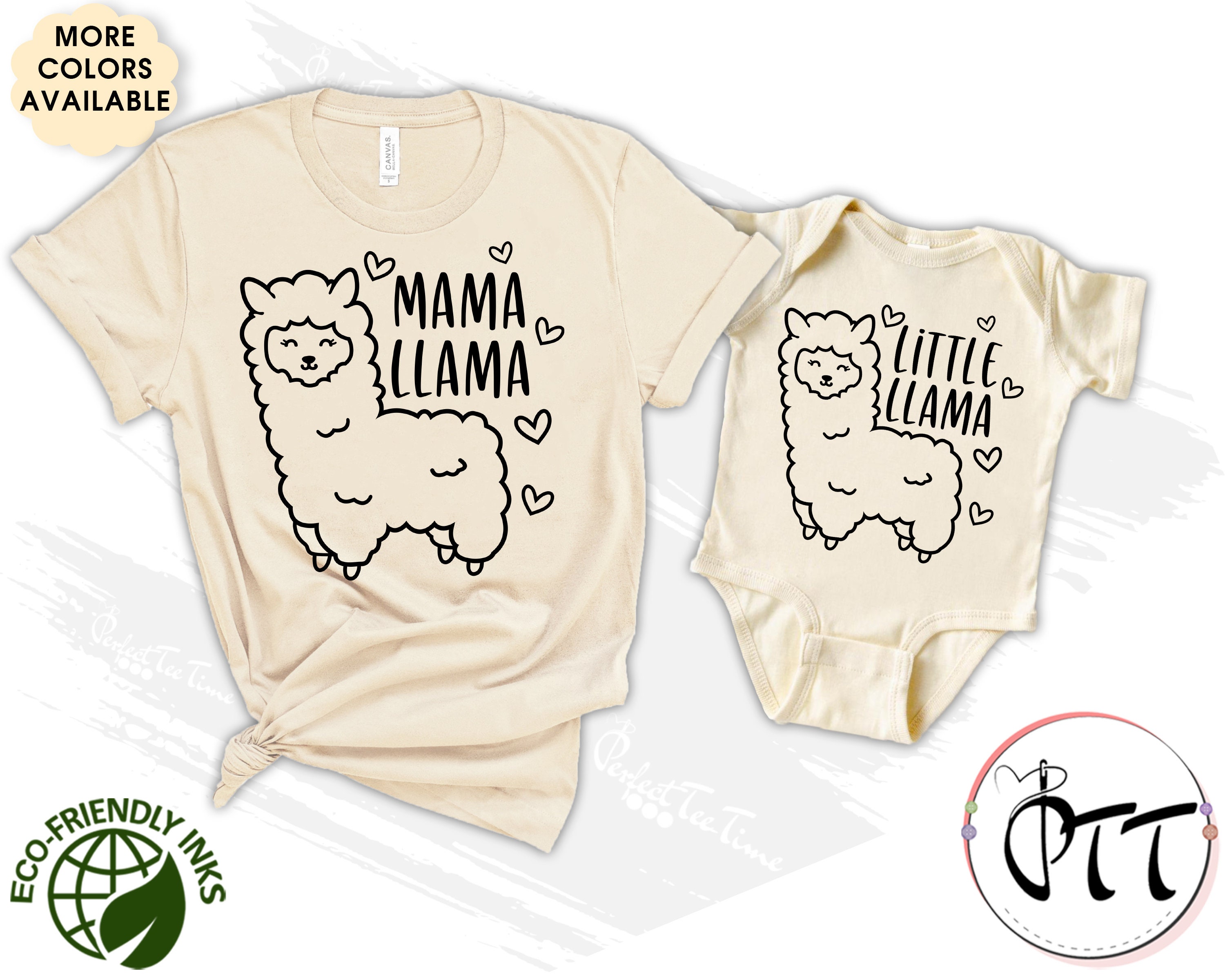 Happy Lion Clothing Mamas Little Llama Baby Bodysuit Llama Baby Gift Llama Baby Shower Gift 