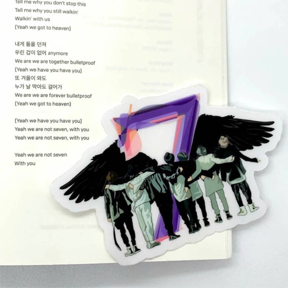 We Are Bulletproof: The Eternal - BTS Clear Sticker