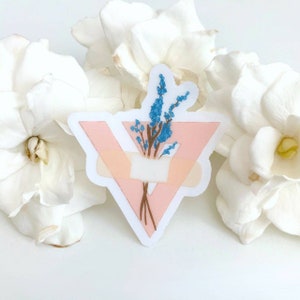 Seventeen's ‘Fallin’ Flower’ Inspired Logo Sticker