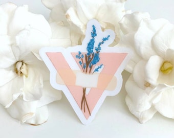 Adesivo con logo ispirato a "Fallin' Flower" di Seventeen