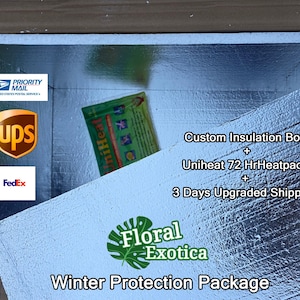 Uniheat 72 Heatpack + Insultion Box + Upgraded Priority Shipping - for Winter Plant Order Only