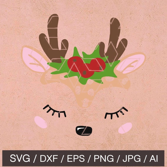 Download Etsy Reindeer Face Svg Reindeer Svg Baby Deer Face Svg Doe Face Svg Christmas Svg Holiday Christmas Clipart Kids Shirt Commercial Use Dxf The Hippie Corner