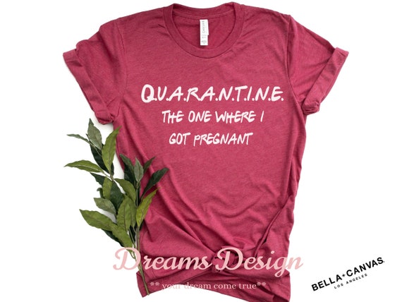 The One Where I'm Pregnant Shirt Become a Mommy Shirt