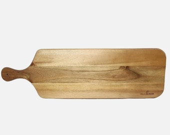 Villa Acacia Charcuterie/serving Acacia Wood 23"x7" board