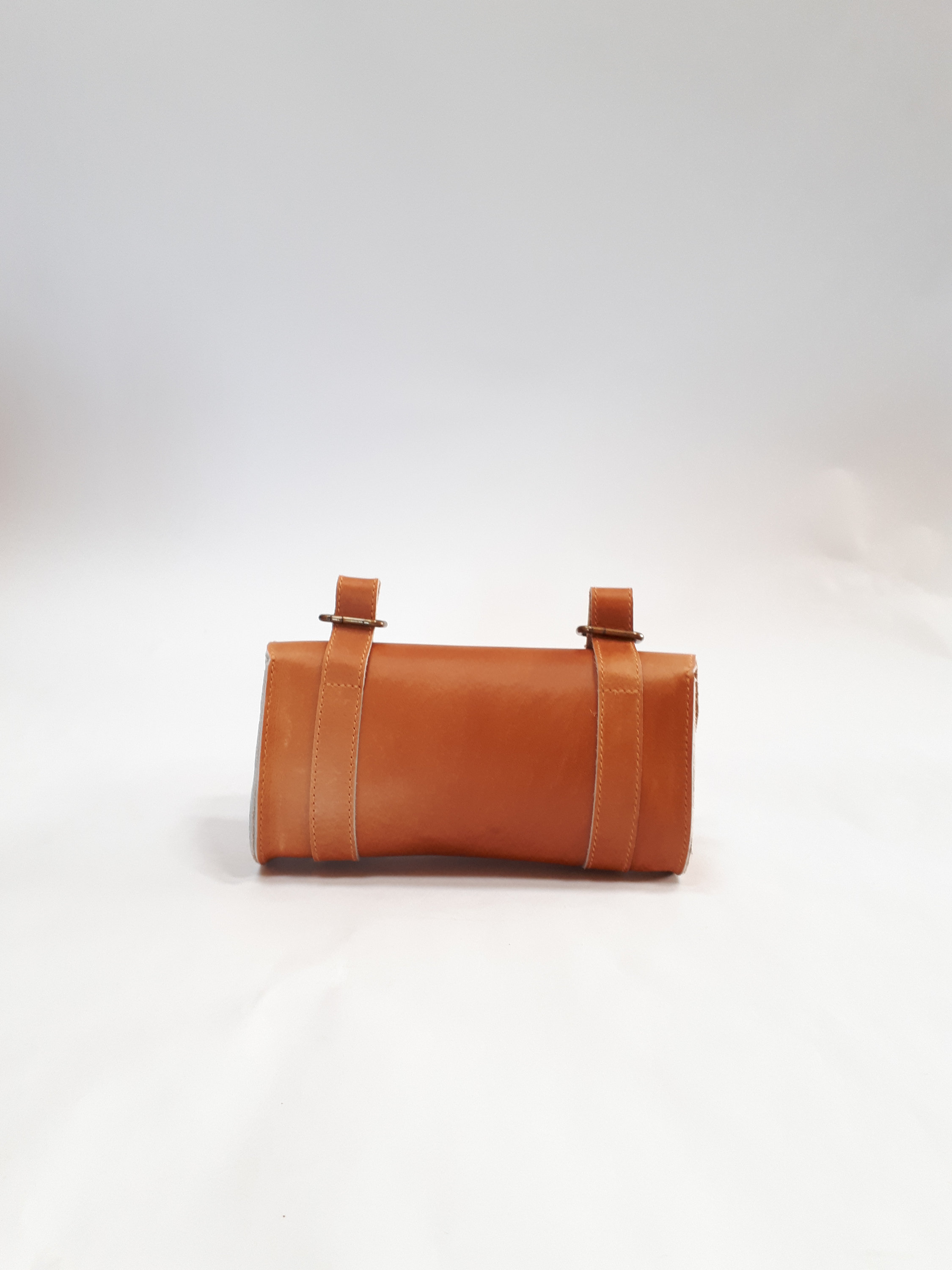 Sacoches Vélo Cuir Marron PARRYS LEATHER WORLD - Rétro 2 Côtés