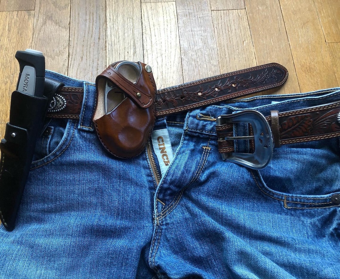 Brass Knuckles Holster holster Only Custom Made Please Etsy