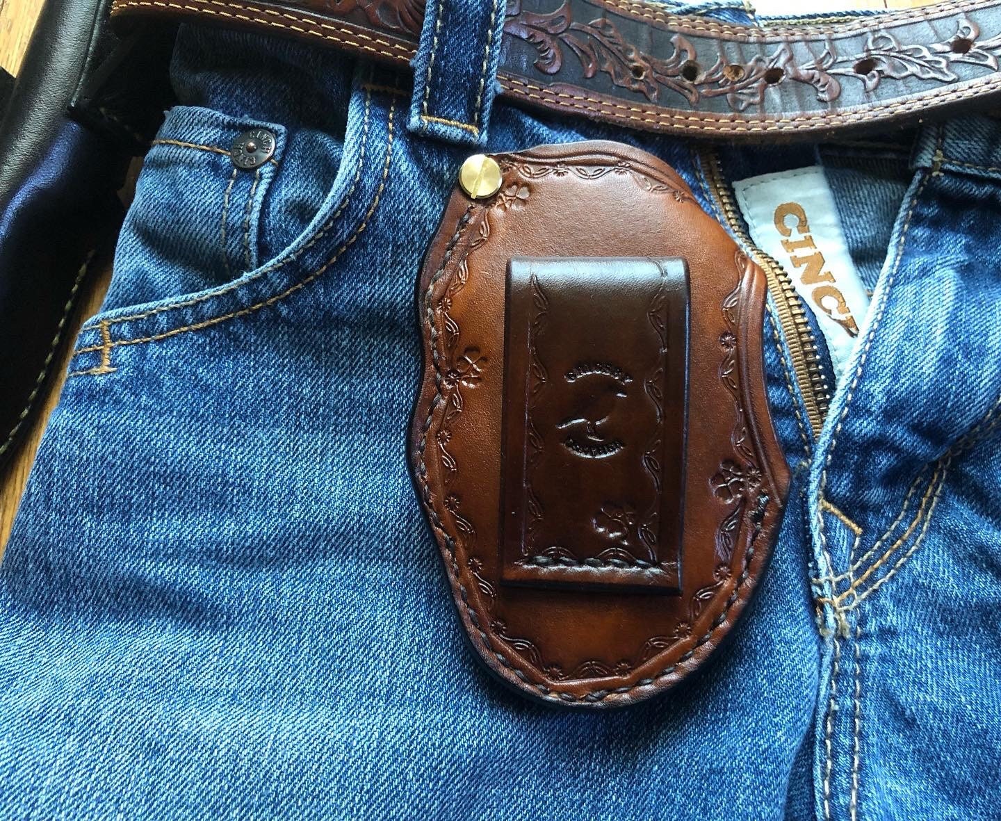 Brass Knuckles Holster holster Only Custom Made Please Read and Contact