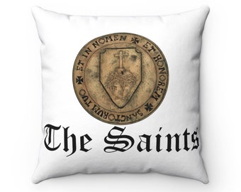 Saints pillow | Etsy Saint Anthony Prayer Pillow Case