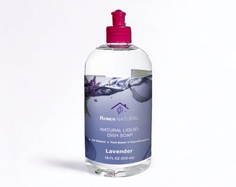 Natural Kitchen Starter Bundle: Plant-Based Dish Soap & Multisurface Cleaner