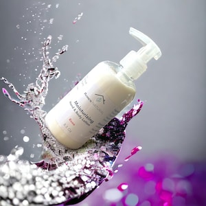 Moisturizing Hand & Body Lotion| Organic Body Lotion| Natural Body Lotion| Patchouli Lavender| Peppermint Lotion| Champagne Toast Lotion