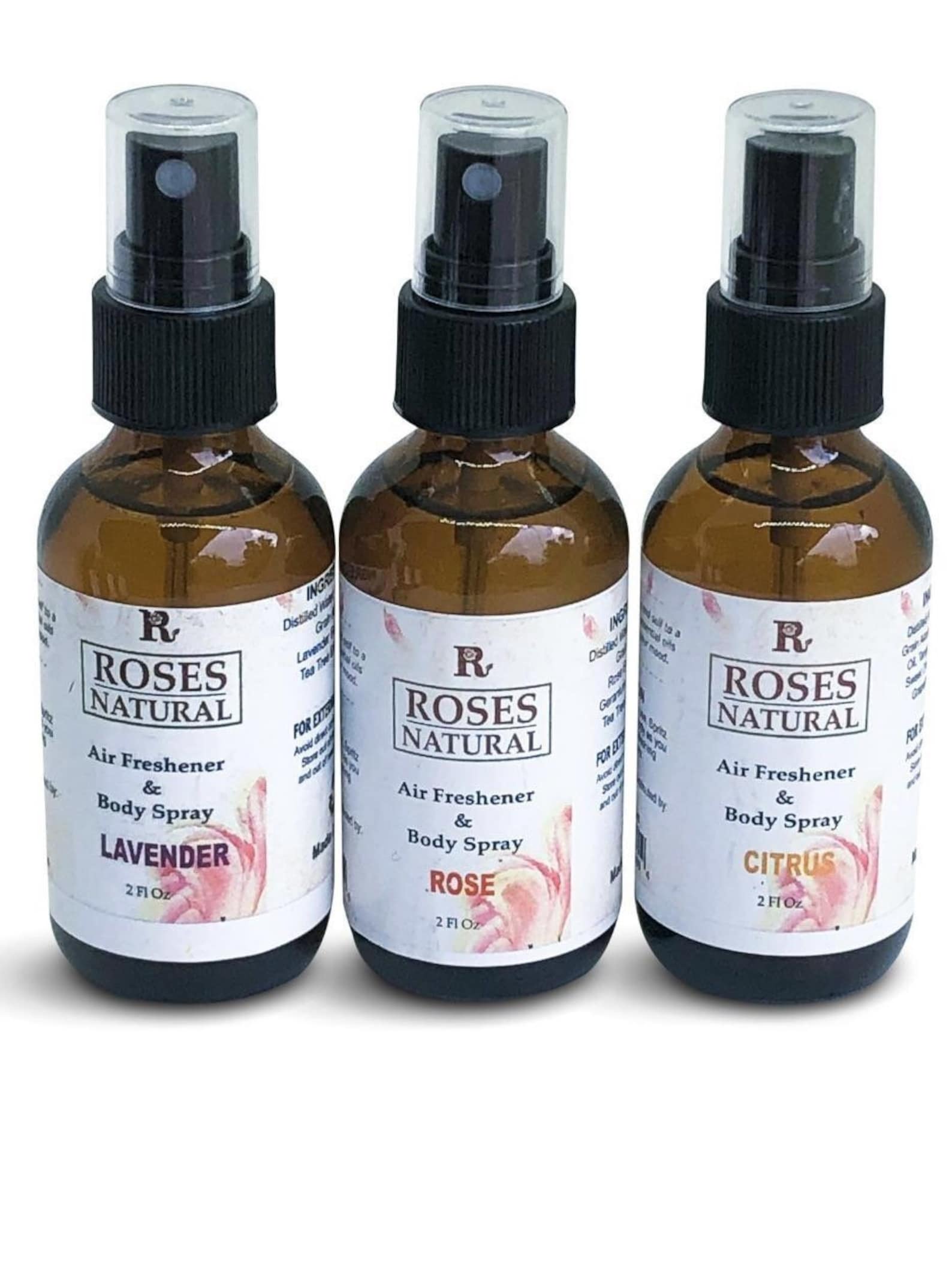 Natural Air Freshener & Body Spray 2 Fl Oz Each Etsy