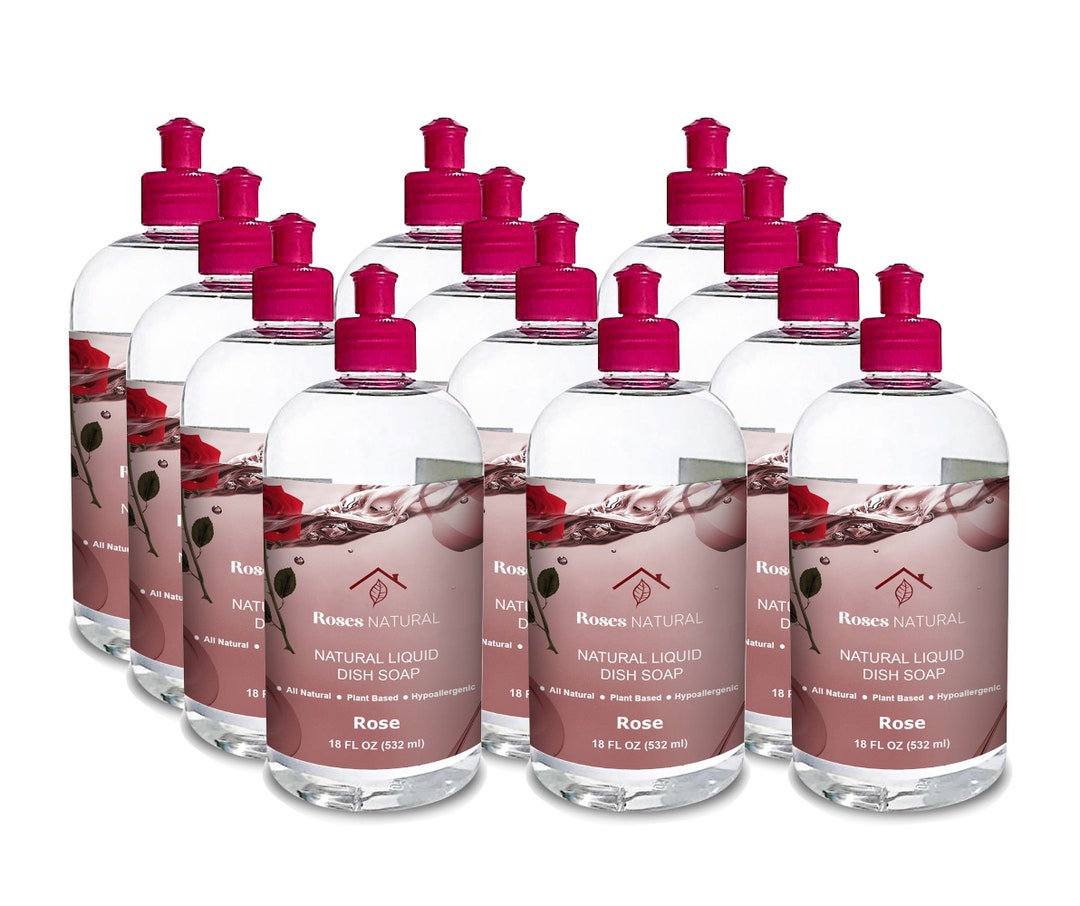 Wholesale Natural Dish Soap Bulk Order 13.5. Oz & 18 Oz Private Label
