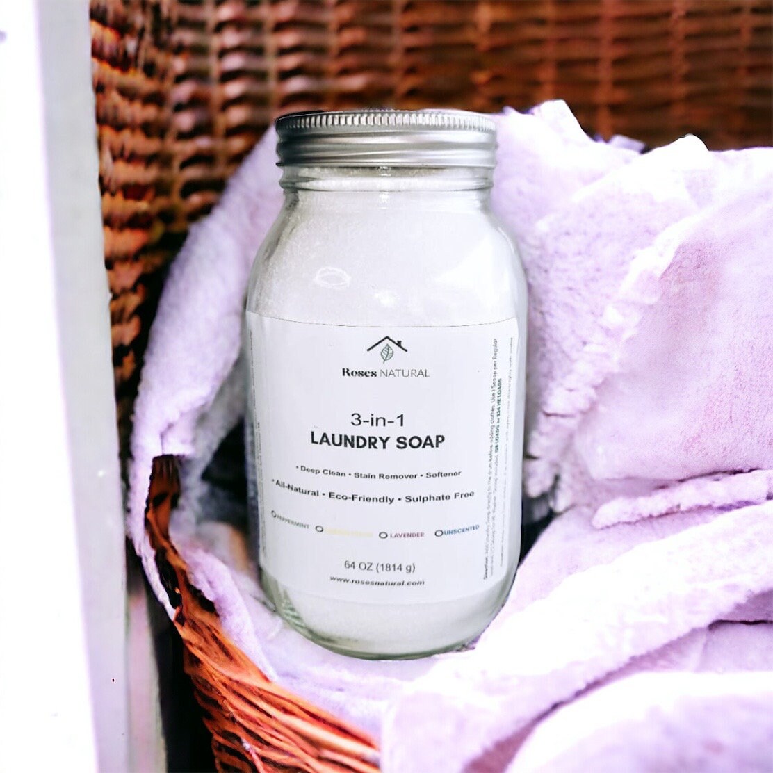 Ecofriendly Laundry Soap 16 OZ Lavender Laundry Soap Laundry Detergent