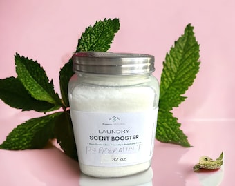 Natural Peppermint Laundry Scent Booster: Eco-Friendly Oxi